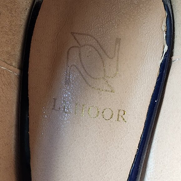 LEHOOR Chunky Block High Heel Fringed Round Toe Slip On Dress Loafers Size 8.5 - Picture 11 of 16